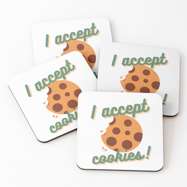 Item preview, I Accept Cookies Funny Web Developer Pun designed and sold by A. P..
