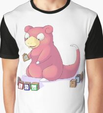 Pokemon Slowpoke Graphic T-Shirt