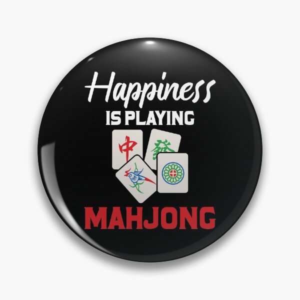 Item preview, Happiness Is Playing Mahjong - Mahjong Party Mahjong Game designed and sold by Mc-R.