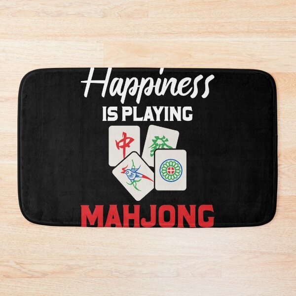 Item preview, Happiness Is Playing Mahjong - Mahjong Party Mahjong Game designed and sold by Mc-R.
