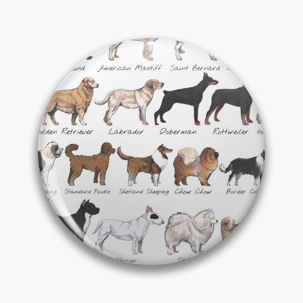 Item preview, Lot's of dog breeds designed and sold by RiggsBubble.