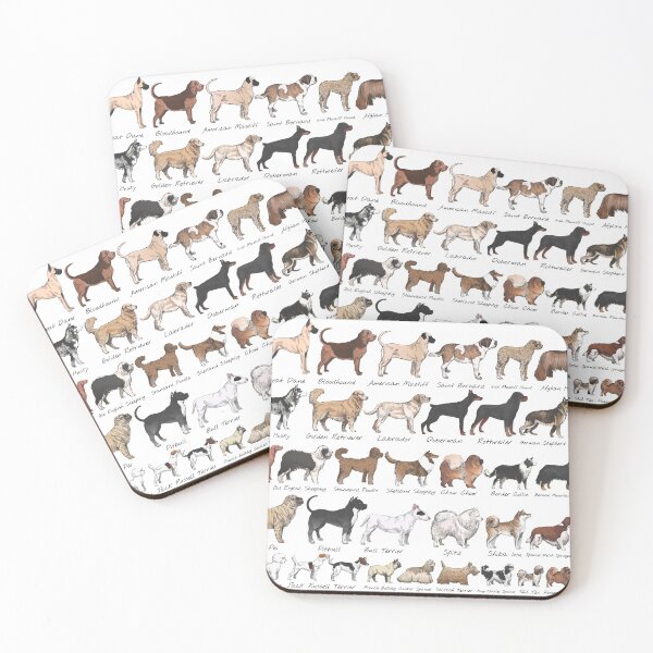 Item preview, Lot's of dog breeds designed and sold by RiggsBubble.