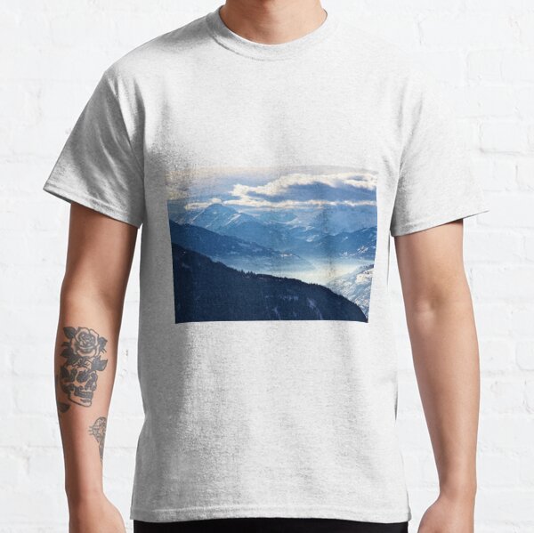 View from La Rosiere Classic T-Shirt