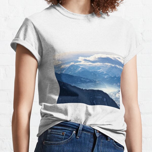 View from La Rosiere Classic T-Shirt