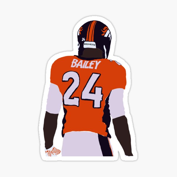 Champ Bailey Art' Sticker for Sale by PinkChaosBo