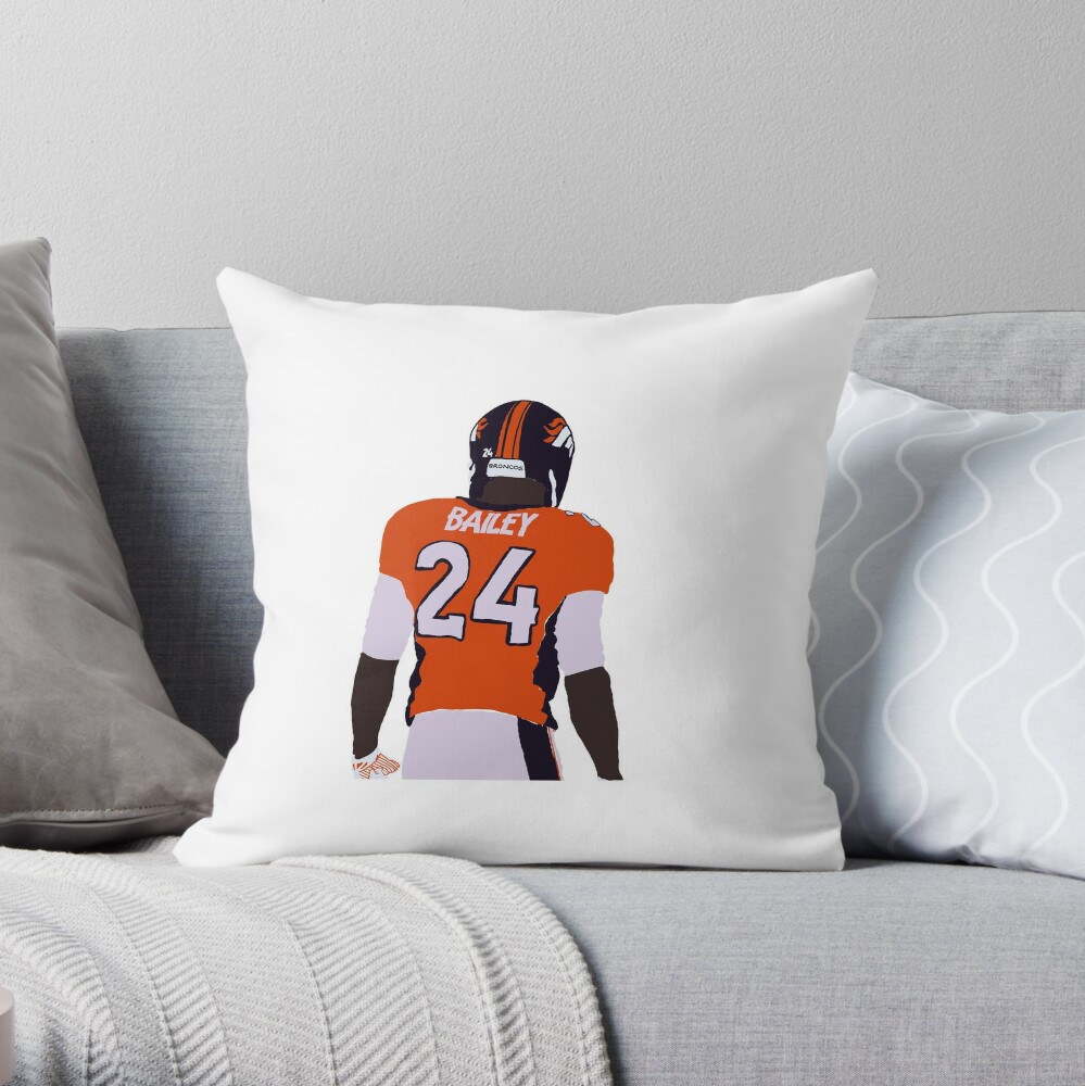 Champ Bailey Art Sticker for Sale by PinkChaosBo