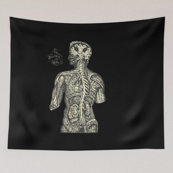 Item preview, The Structure of Man designed and sold by hojhojart.