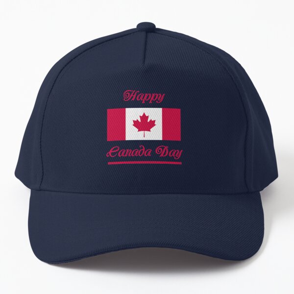 Happy Canada Day Funny Maple Leaf Canada Day Trucker Hat