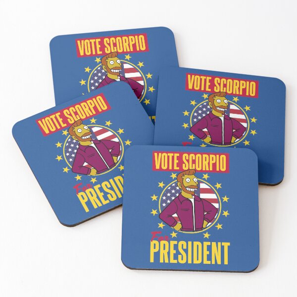 Item preview, Vote Scorpio for President Globex Corporation designed and sold by McPod.