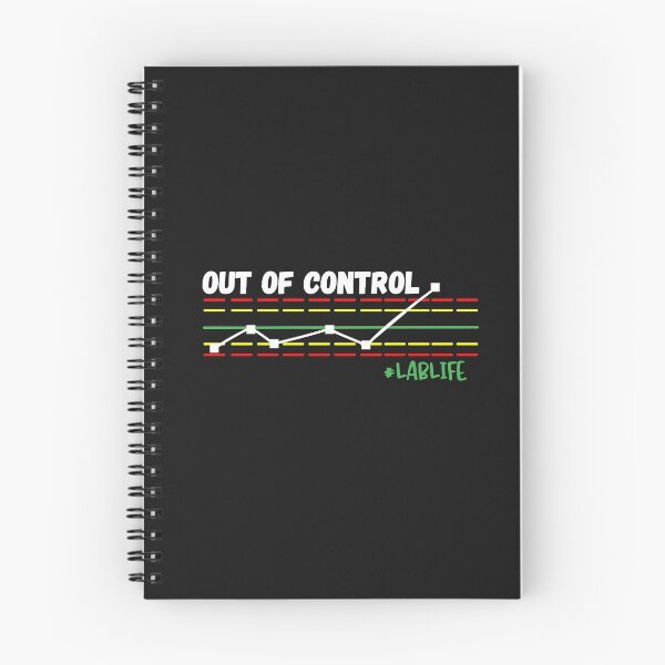 Item preview, Funny Lab Tech, "Out Of Control, LJ QC Chart designed and sold by TroveLogic.