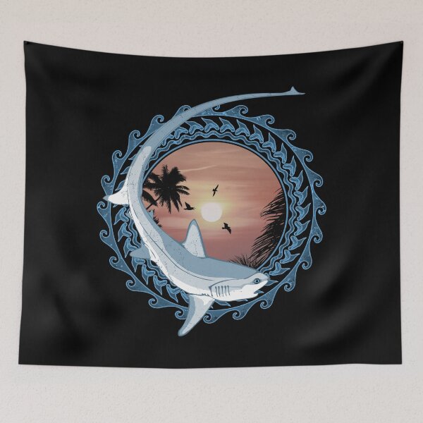 Item preview, Thresher shark designed and sold by NicGrayGraphic.