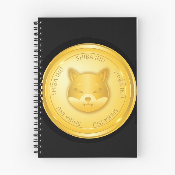 Item preview, Shiba Inu (SHIB) crypto currency tagline with golden colour designed and sold by ZieProject.