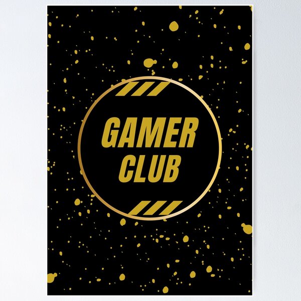 Poster Encadré: Gaming - Gamers Do It All Night (61x91 cm), Cadre  Plastique, Rouge - Achat & prix