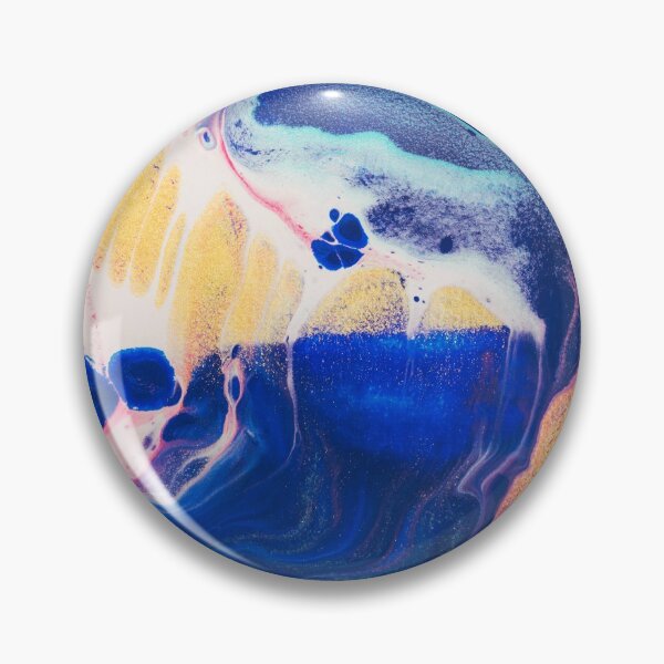 Item preview, Acrylic paint art pattern print multicolour designed and sold by Pictographia.
