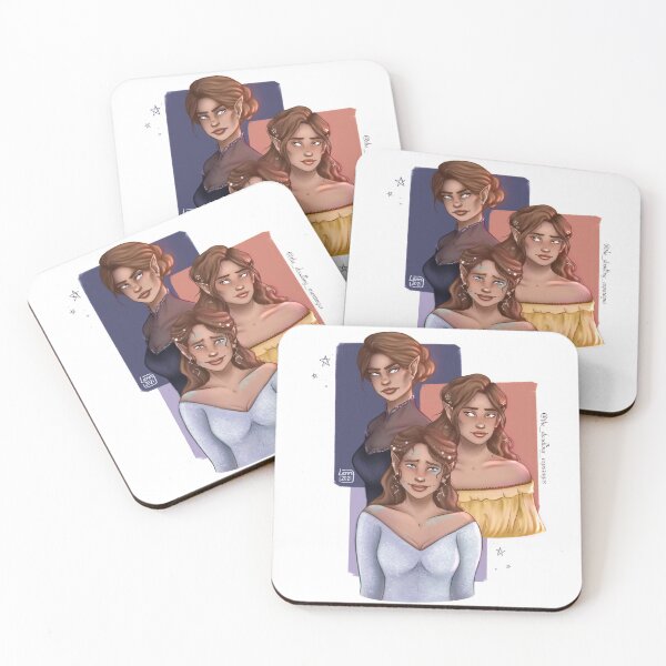 Item preview, The Archeron sisters Print designed and sold by DoodlingLenn.