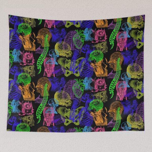 Item preview, neon vintage anatomy designed and sold by SevLovesLily.
