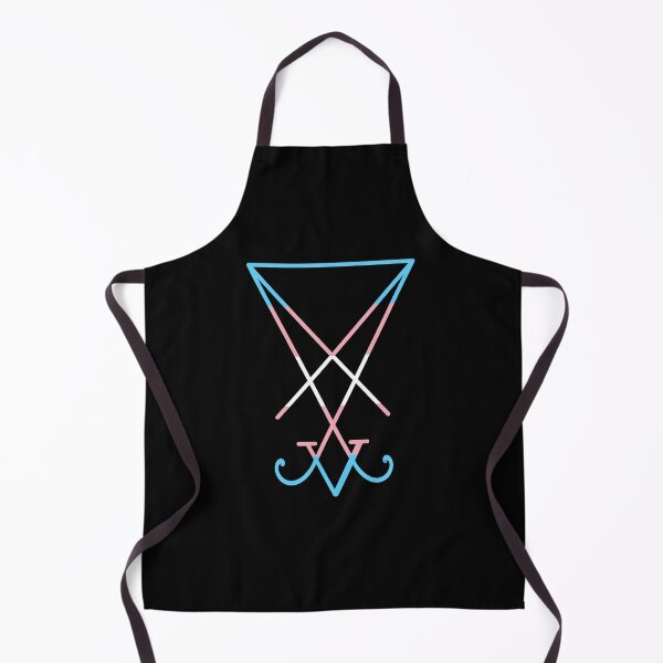 Item preview, Lucifer Sigil Trans Pride Flag designed and sold by AlasAHintStudio.