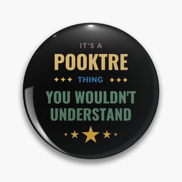 Item preview, It's a Pooktre Thing You Wouldn't Understand designed and sold by Crafty-Mornings.