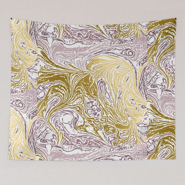 Item preview, Magnificent Gold Leaf Pattern designed and sold by CherryDamzel.