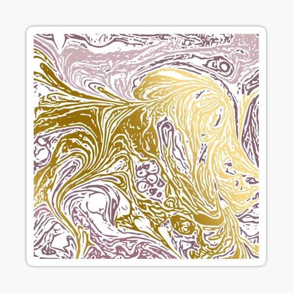 Item preview, Magnificent Gold Leaf Pattern designed and sold by CherryDamzel.