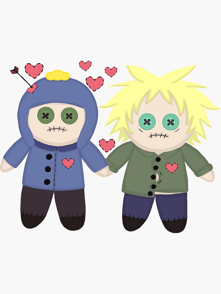 Tweek X Craig Dolls V2 Sticker For Sale By Kingofpark Redbubble