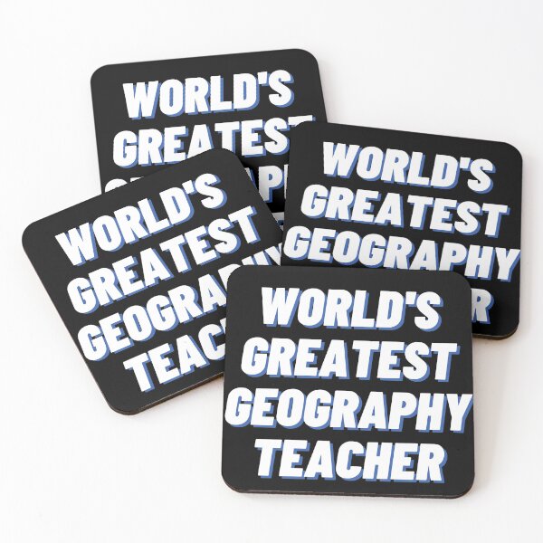 Item preview, World's Greatest Geography Teacher designed and sold by Veriepear.