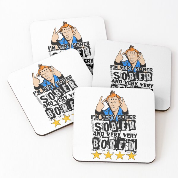 Item preview, Vyvyan I'm Very Sober, and Very Very Bored Quote designed and sold by McPod.