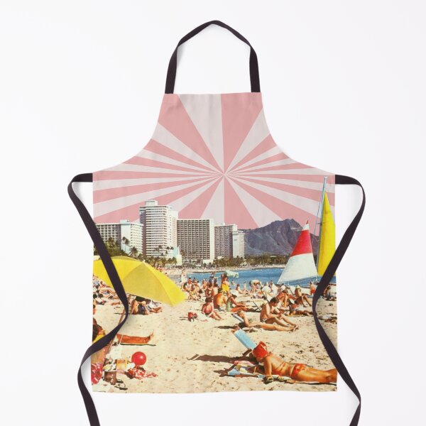 Item preview, Vintage Psychedelic Beach Collage designed and sold by Veriepear.