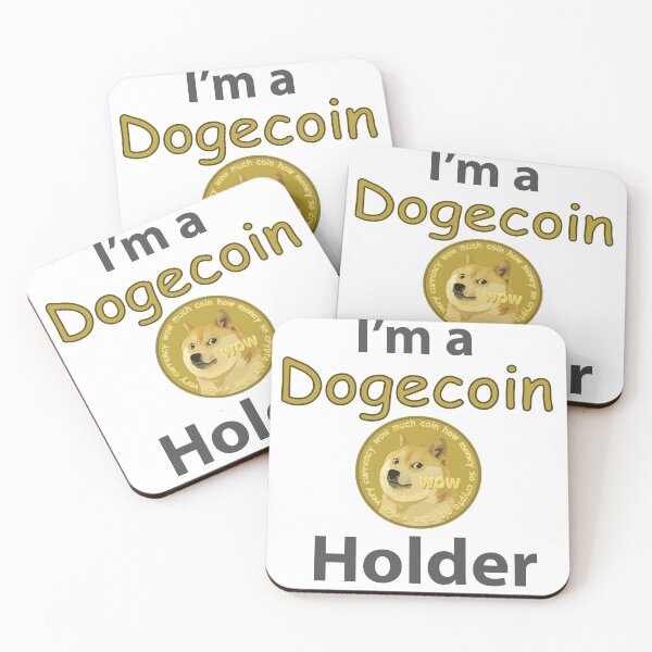 Item preview, Dogecoin Holder crypto fan supporter team community WOW Doge designed and sold by FranceLibre.