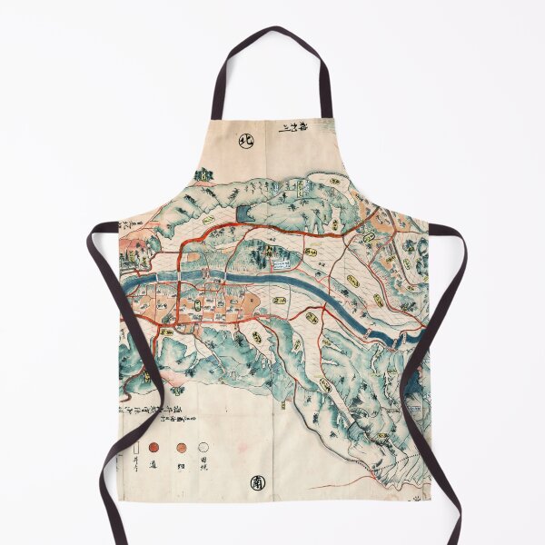 Item preview, Antique Japanese Map of Kunugino Village, Kōga County, Ōmi Province designed and sold by Veriepear.