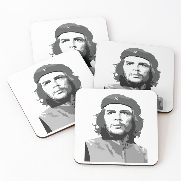 Item preview, CHE GUEVARA GRAY PORTRAIT  designed and sold by GracePrintShop.