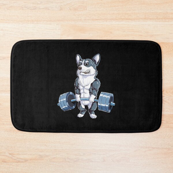 Item preview, Corgi Weightlifting Funny Deadlift Fitness Gym Workout designed and sold by SevenCruzien.