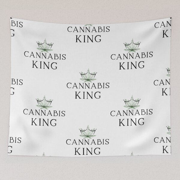 Item preview, Cannabis King, Marijuana King, Stoner King,  Stoner Dad  designed and sold by AlfaEcho.