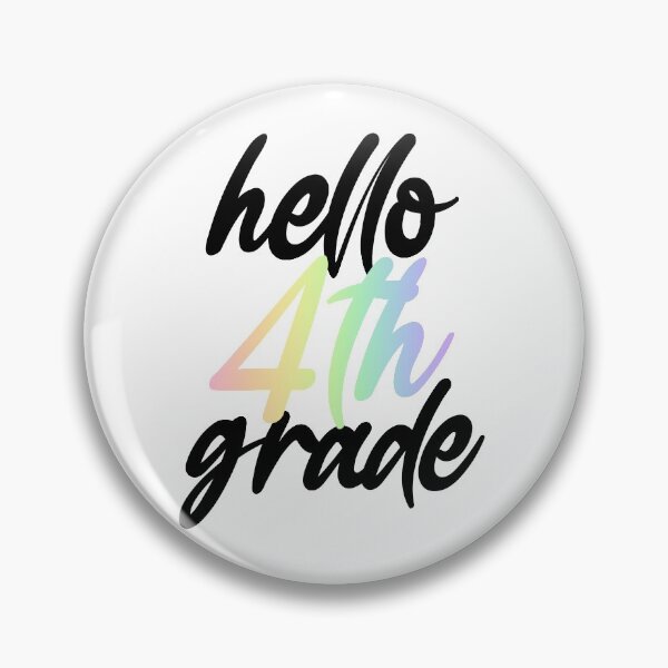 Item preview, Hello Fourth Grade Colorful designed and sold by HACOshop.