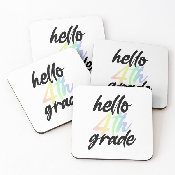 Item preview, Hello Fourth Grade Colorful designed and sold by HACOshop.