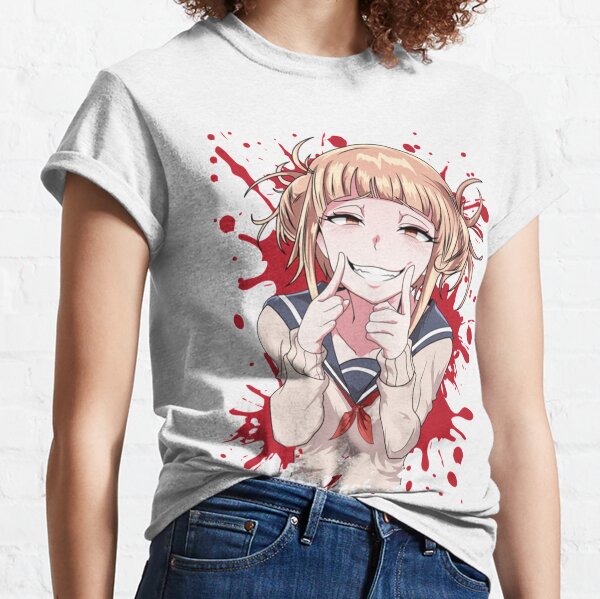 T-shirt Himiko Toga Boku No Hero - Personalizei