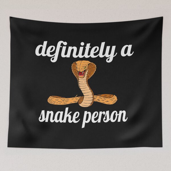 Item preview, Definitely A Snake Person designed and sold by leicha.
