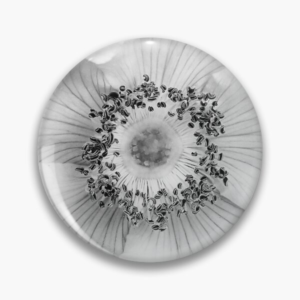 Item preview, Black and white flower photo designed and sold by RiisWatersArt.
