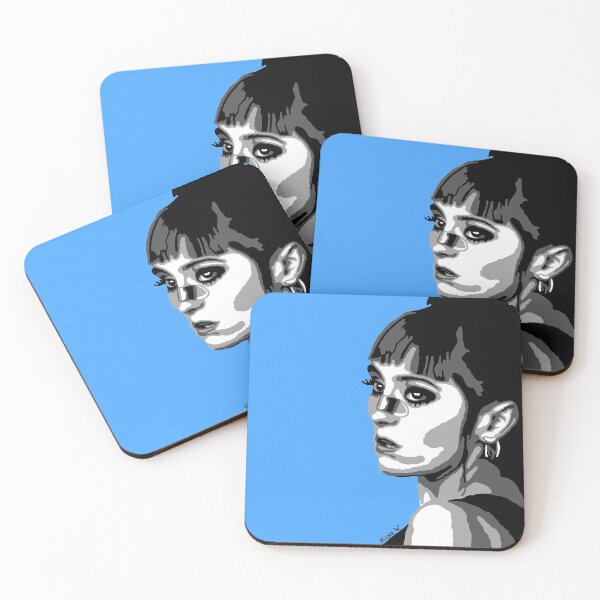 Item preview, Ashnikko at the BRIT Awards 2020 Black and White Portrait designed and sold by falloutalexa00.