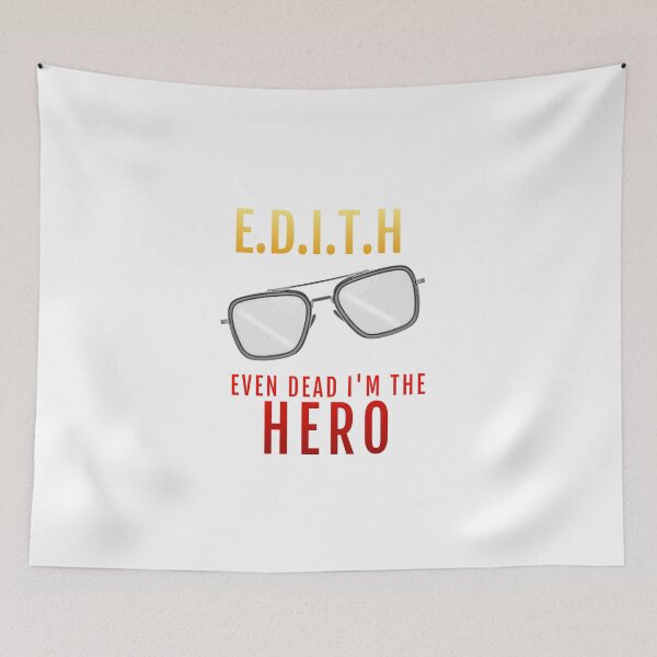 Artikelvorschau, EDITH Even Dead I'm the Hero Brille entworfen und verkauft von nvrland-novelty.