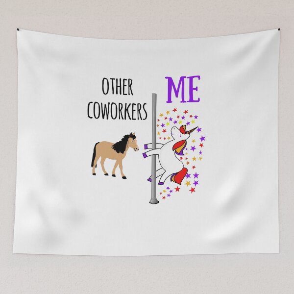 Item preview, Other Coworkers, Me, Horse Unicorn designed and sold by TeesYouWant.