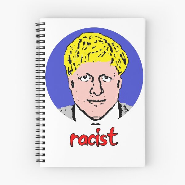 Item preview, Boris Johnson Racist designed and sold by RevolutionInPaint.
