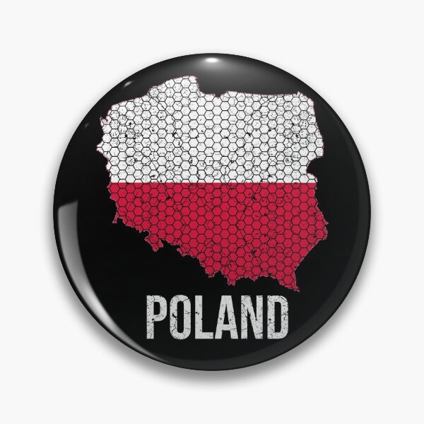 Item preview, Poland flag country shape designed and sold by Mila1946.