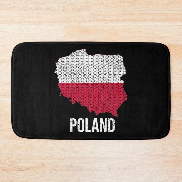 Item preview, Poland flag country shape designed and sold by Mila1946.