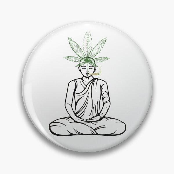Item preview, | Find Your Inner Peace | Smart Successful Stoner | Spiritual Weed | designed and sold by AlfaEcho.