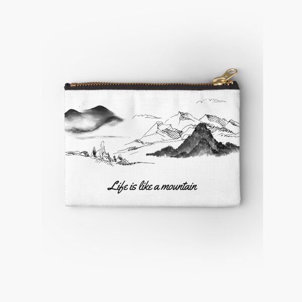 Item preview, Hey, life is like a mountain designed and sold by REINVIGORATED.