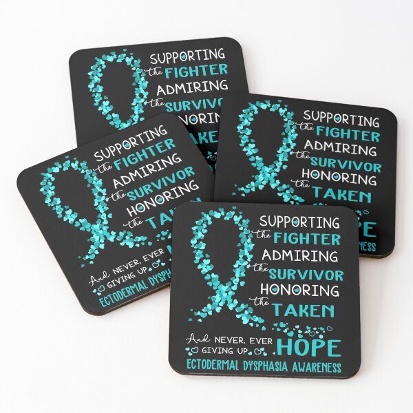 Item preview, Supporting Fighter Ectodermal Dysphasia Awareness designed and sold by largellie.
