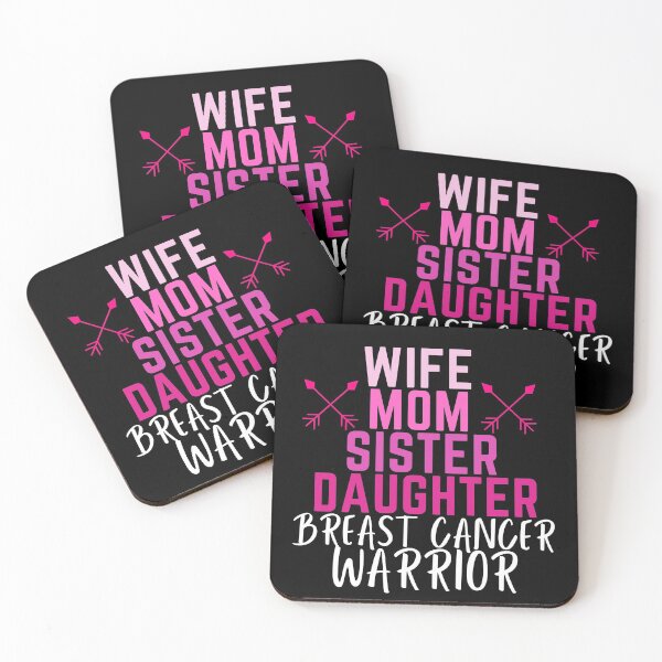 Item preview, Wife Mom Sister Daughter Breast Cancer Warrior designed and sold by SunfullyYours.