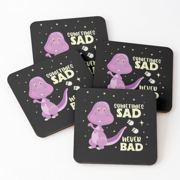 Item preview, Sometimes sad never bad dinosaur II designed and sold by Kidzz.