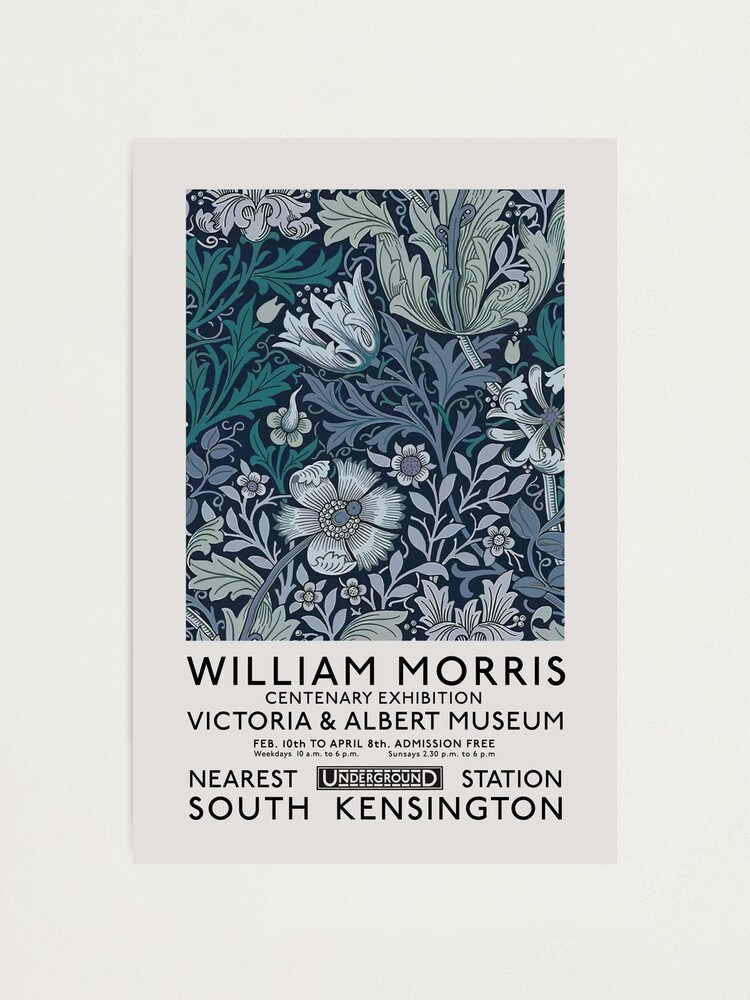 William Morris Wall Art, Vintage Prints, Flower Market Wall Art for  Bedroom, Famous Paintings Wall Artwork, William Morris Poster, Gallery Wall  Art